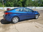 2016 Hyundai Elantra Se Синий vin: 5NPDH4AE7GH736524