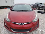 2016 Hyundai Elantra Se Красный vin: 5NPDH4AE7GH742839