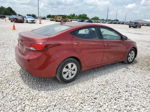 2016 Hyundai Elantra Se Red vin: 5NPDH4AE7GH742839