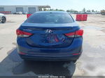 2016 Hyundai Elantra Se Blue vin: 5NPDH4AE7GH759317