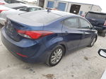 2016 Hyundai Elantra Se Blue vin: 5NPDH4AE7GH760841