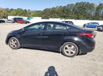 2016 Hyundai Elantra Se Black vin: 5NPDH4AE7GH763335