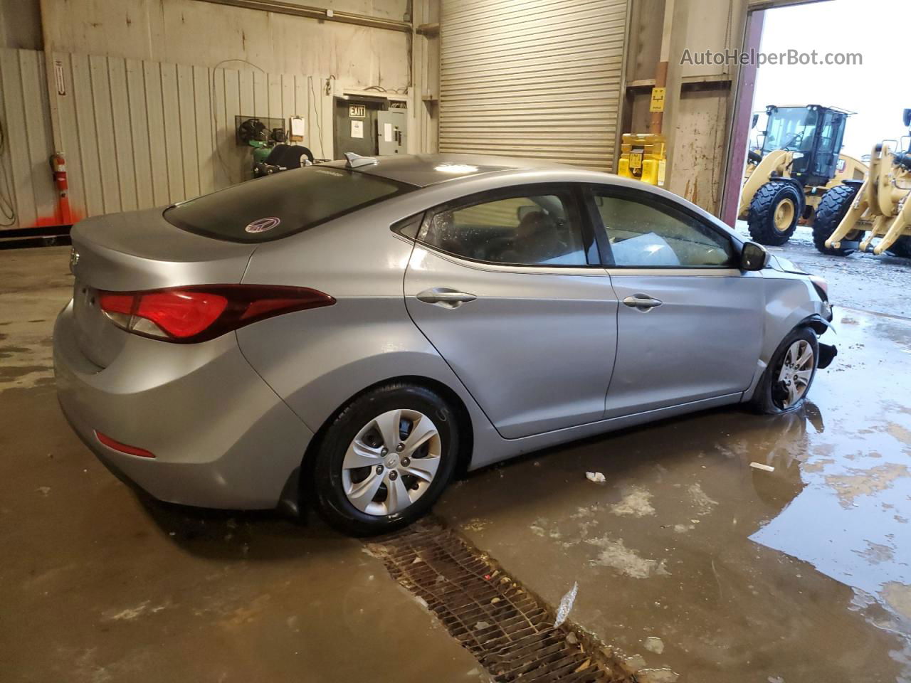 2016 Hyundai Elantra Se Silver vin: 5NPDH4AE7GH764954