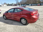 2016 Hyundai Elantra Se Red vin: 5NPDH4AE7GH766185