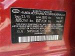 2016 Hyundai Elantra Se Красный vin: 5NPDH4AE7GH766185