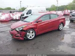 2016 Hyundai Elantra Value Edition Red vin: 5NPDH4AE7GH768597