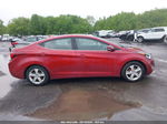 2016 Hyundai Elantra Value Edition Red vin: 5NPDH4AE7GH768597