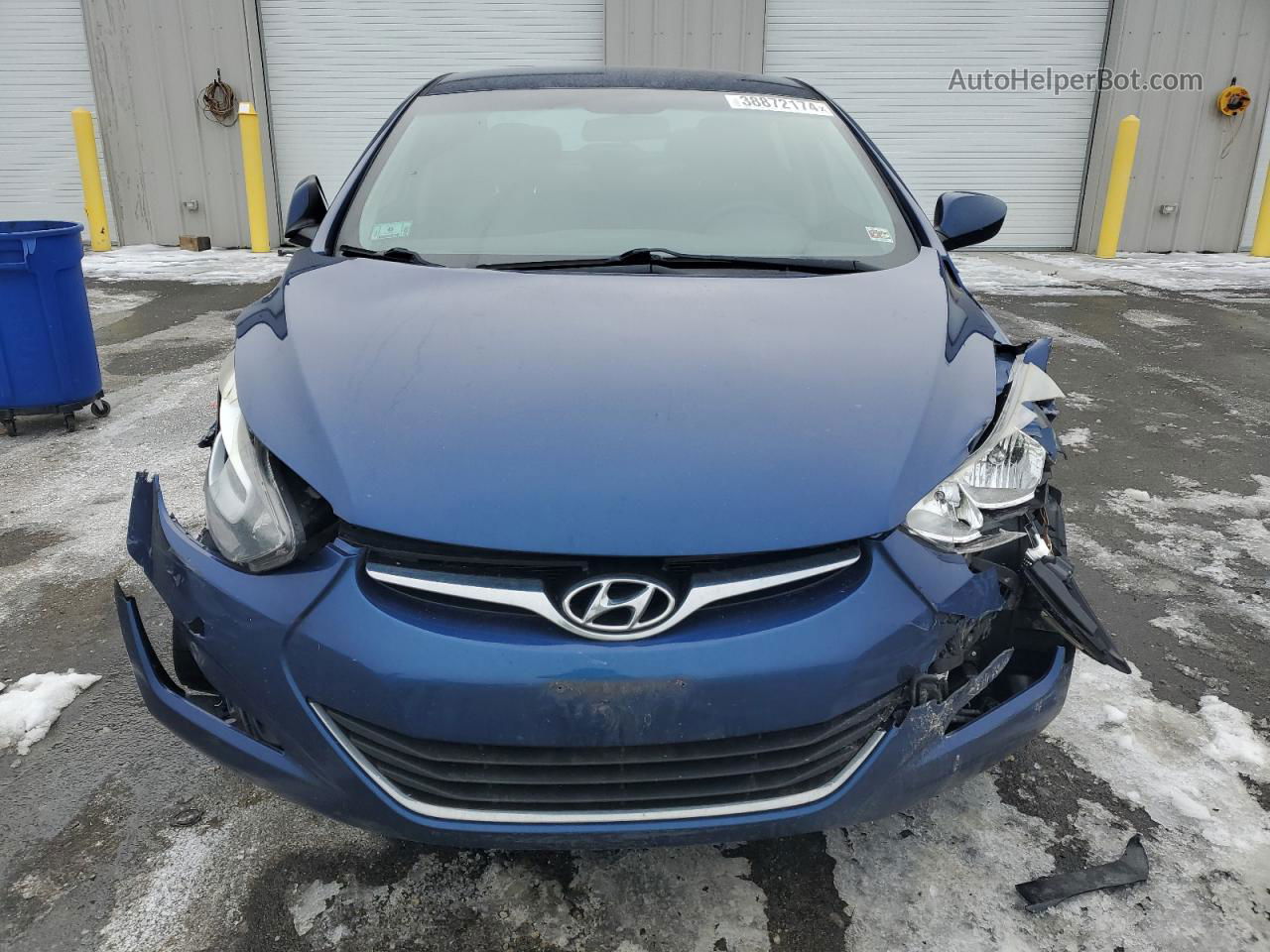 2016 Hyundai Elantra Se Blue vin: 5NPDH4AE7GH782158