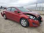 2016 Hyundai Elantra Se Red vin: 5NPDH4AE7GH794844