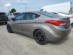 2011 Hyundai Elantra Gls Brown vin: 5NPDH4AE8BH002337