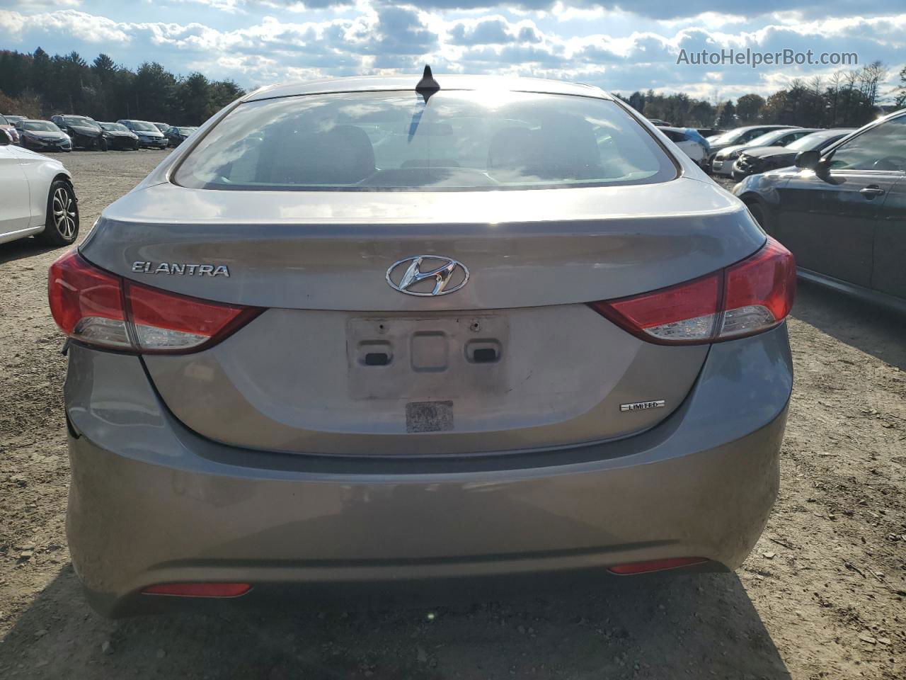 2011 Hyundai Elantra Gls Tan vin: 5NPDH4AE8BH012852