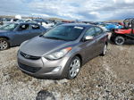 2011 Hyundai Elantra Gls Gray vin: 5NPDH4AE8BH017663