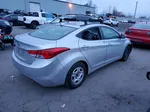 2011 Hyundai Elantra Gls Silver vin: 5NPDH4AE8BH019252