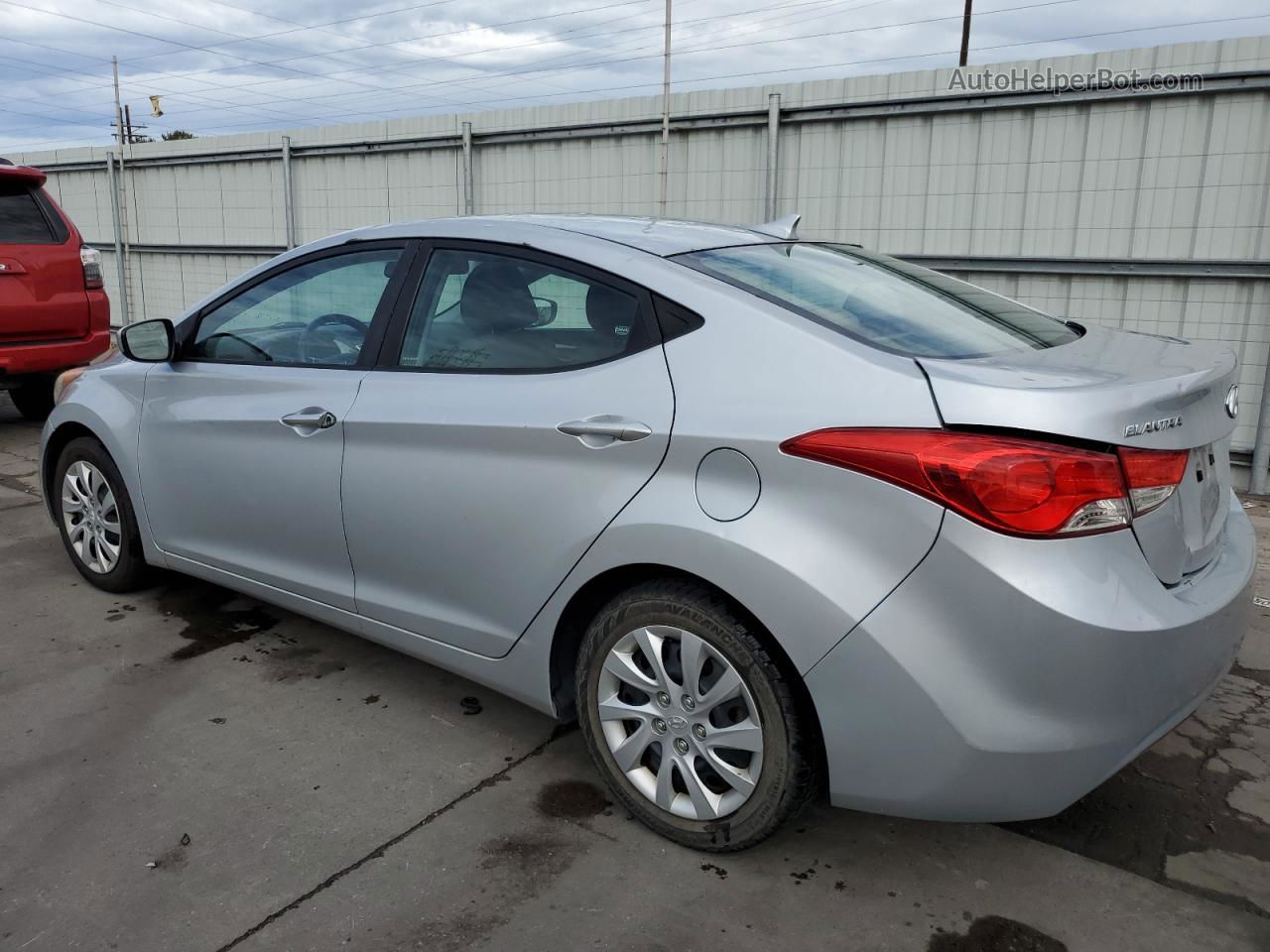 2011 Hyundai Elantra Gls Silver vin: 5NPDH4AE8BH032423