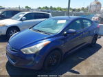 2011 Hyundai Elantra Gls Blue vin: 5NPDH4AE8BH032714