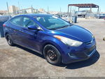 2011 Hyundai Elantra Gls Blue vin: 5NPDH4AE8BH032714