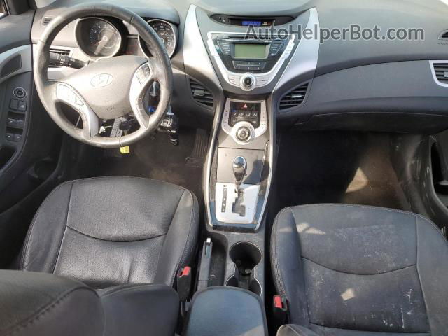 2011 Hyundai Elantra Gls Черный vin: 5NPDH4AE8BH037220