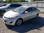 2011 Hyundai Elantra Gls Silver vin: 5NPDH4AE8BH057323