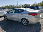 2011 Hyundai Elantra Gls Silver vin: 5NPDH4AE8BH057323