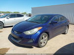 2011 Hyundai Elantra Gls Blue vin: 5NPDH4AE8BH058715