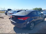 2011 Hyundai Elantra Gls Blue vin: 5NPDH4AE8BH058715