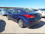 2011 Hyundai Elantra Gls Синий vin: 5NPDH4AE8BH058715