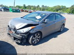 2011 Hyundai Elantra Limited Gray vin: 5NPDH4AE8BH075918