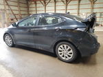 2012 Hyundai Elantra Gls Black vin: 5NPDH4AE8CH078318