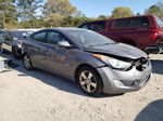 2012 Hyundai Elantra Gls Gray vin: 5NPDH4AE8CH092168