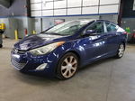 2012 Hyundai Elantra Gls Blue vin: 5NPDH4AE8CH128683