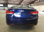 2012 Hyundai Elantra Gls Blue vin: 5NPDH4AE8CH128683