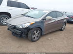 2012 Hyundai Elantra Gls Brown vin: 5NPDH4AE8CH137027