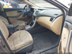 2012 Hyundai Elantra Gls Коричневый vin: 5NPDH4AE8CH137027