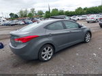 2012 Hyundai Elantra Limited Gray vin: 5NPDH4AE8CH146343