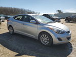 2012 Hyundai Elantra Gls Silver vin: 5NPDH4AE8CH149453