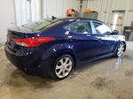 2013 Hyundai Elantra Gls Blue vin: 5NPDH4AE8DH181496