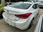 2013 Hyundai Elantra Gls White vin: 5NPDH4AE8DH198315