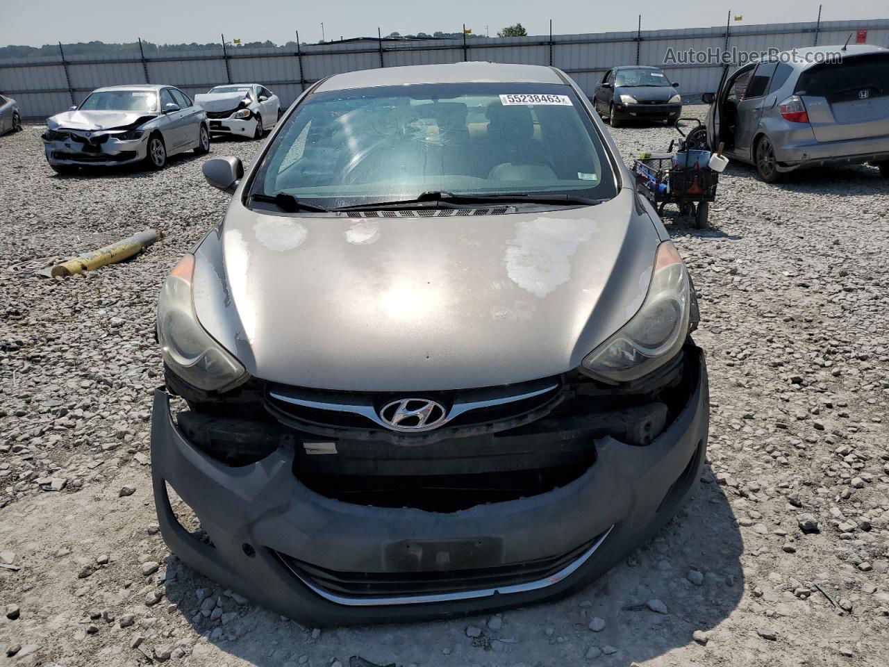 2013 Hyundai Elantra Gls Золотой vin: 5NPDH4AE8DH202072