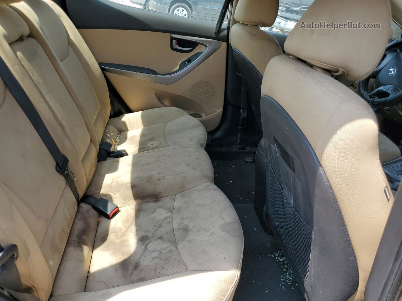 2013 Hyundai Elantra Gls Золотой vin: 5NPDH4AE8DH202072