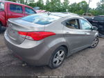 2013 Hyundai Elantra Gls Gray vin: 5NPDH4AE8DH251224