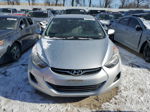 2013 Hyundai Elantra Gls Silver vin: 5NPDH4AE8DH267147