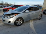 2013 Hyundai Elantra Gls Silver vin: 5NPDH4AE8DH274602