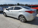 2013 Hyundai Elantra Gls Silver vin: 5NPDH4AE8DH274602