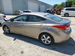 2013 Hyundai Elantra Gls Brown vin: 5NPDH4AE8DH282053