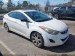 2013 Hyundai Elantra Limited White vin: 5NPDH4AE8DH321756