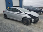 2013 Hyundai Elantra Gls Gray vin: 5NPDH4AE8DH348326