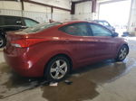 2013 Hyundai Elantra Gls Red vin: 5NPDH4AE8DH365501