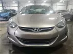 2013 Hyundai Elantra Gls Cream vin: 5NPDH4AE8DH387109