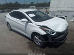 2014 Hyundai Elantra Se White vin: 5NPDH4AE8EH458794