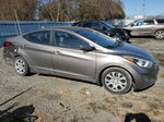 2014 Hyundai Elantra Se Brown vin: 5NPDH4AE8EH464093